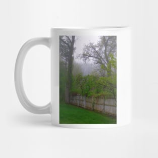 The Fence Keeps Out the Fog Mug